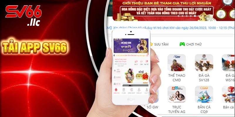 Điều kiện cần đáp ứng khi tải app Sv66